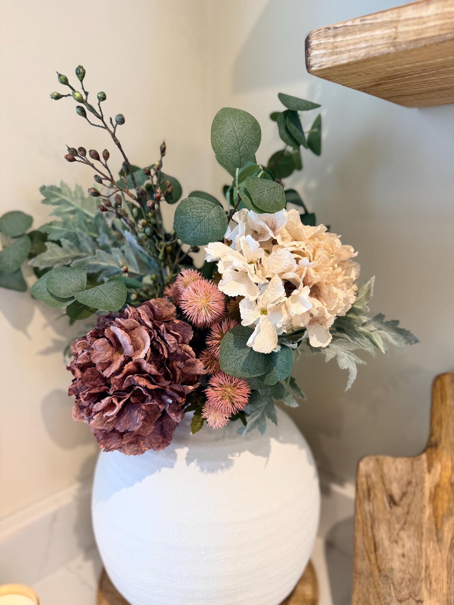 Ava – Handmade Luxury Silk Autumn Floral Bouquet Arrangement