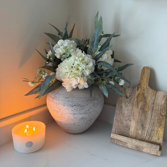 Olive - White Hydrangea Bouquet