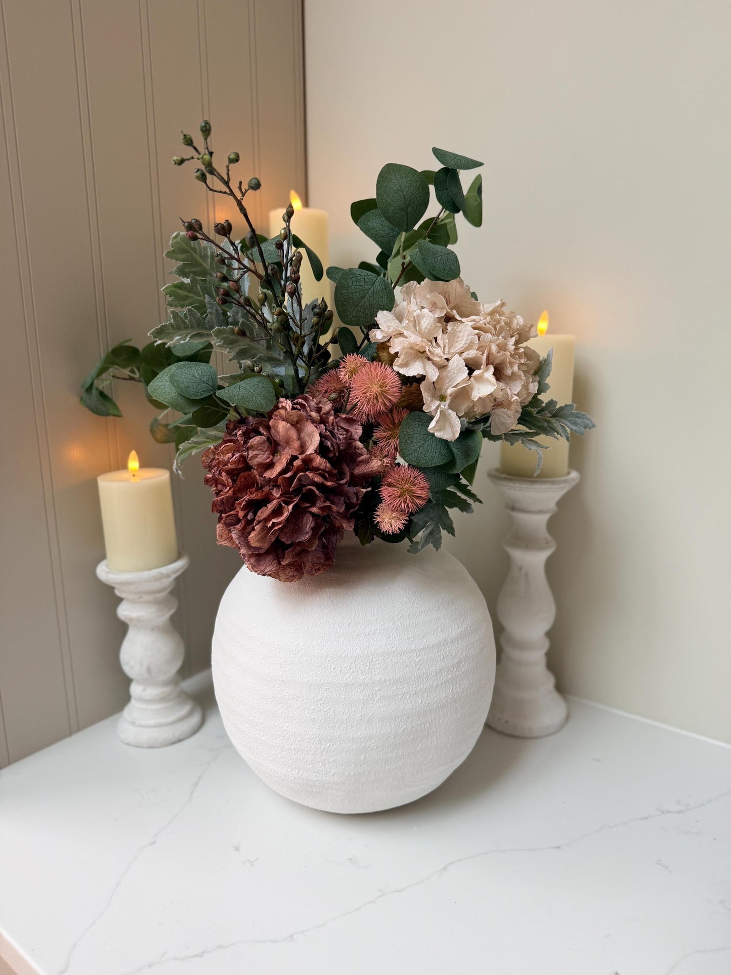 Ava – Handmade Luxury Silk Autumn Floral Bouquet Arrangement