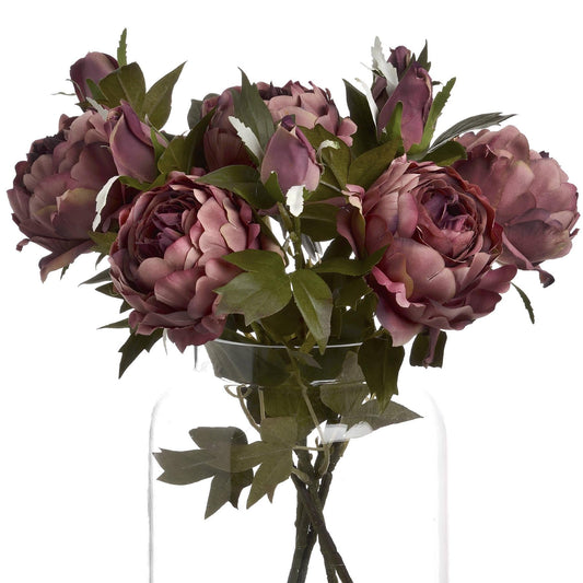 Dusky Pink Peony Stem - NalaWillowCo