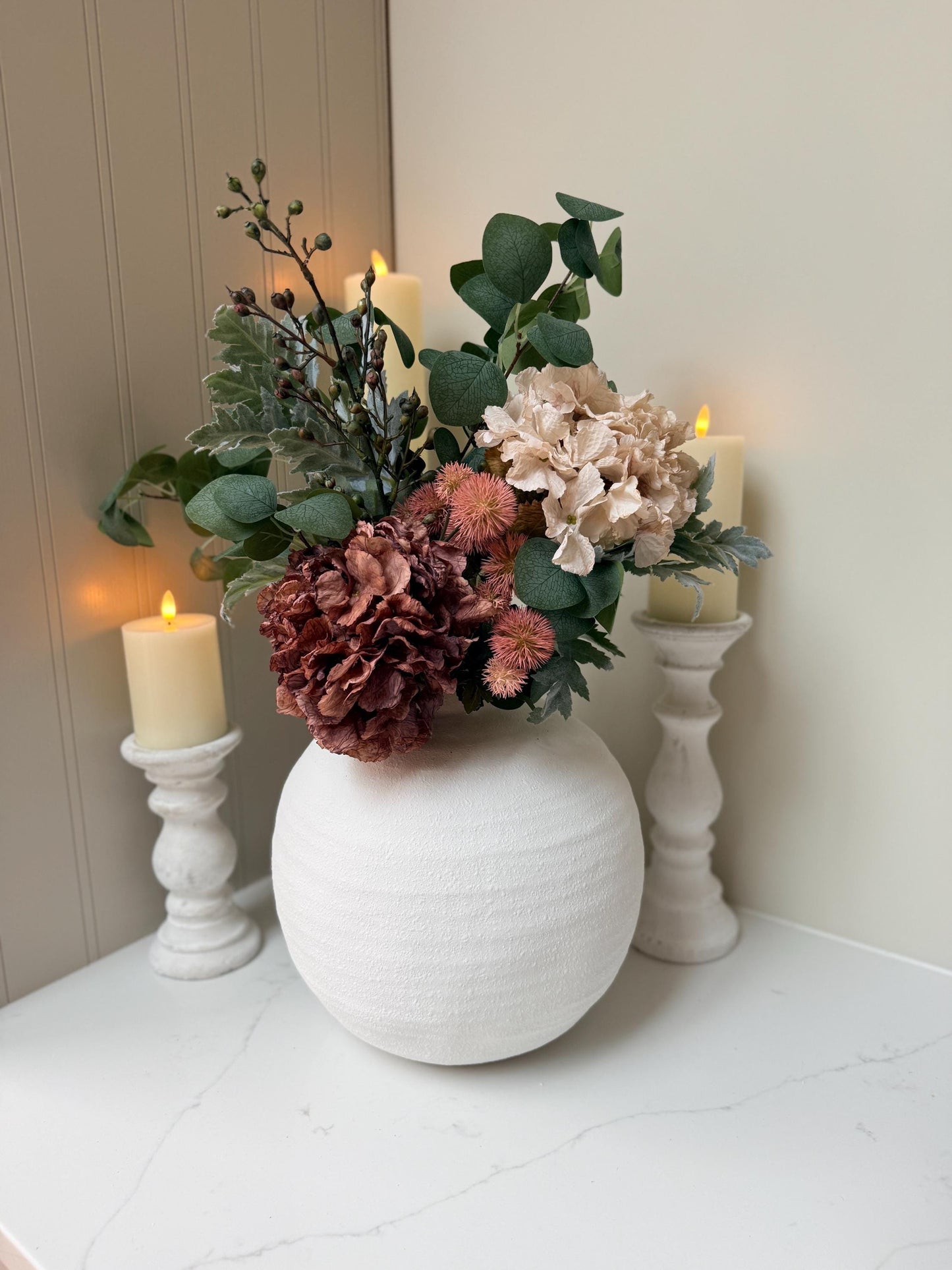 Ava – Handmade Luxury Silk Autumn Floral Bouquet Arrangement