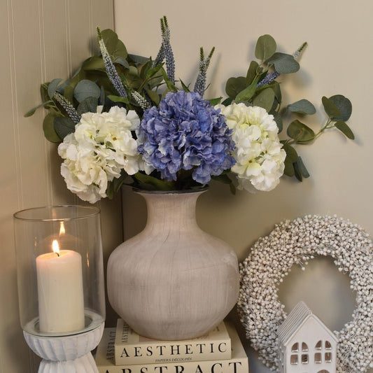Hyacinth - Blue Hydrangea Bouquet - NalaWillowCo
