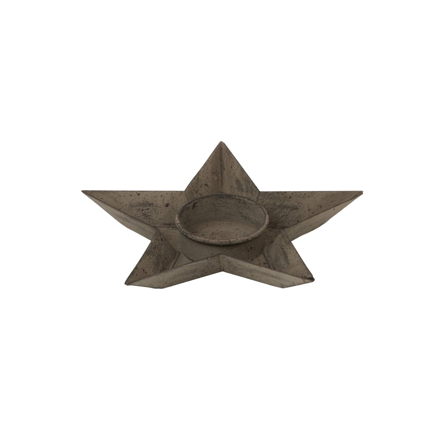 Rustic Metal Star Tealight Holder - NalaWillowCo