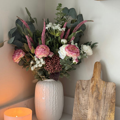 Rosie Pink Wildflower Bouquet