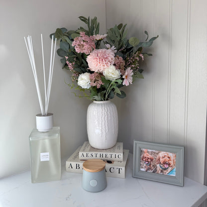 Blush Meadow Faux Flower Arrangement
