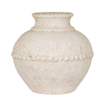 Beige Large Olympia Terracotta Vase