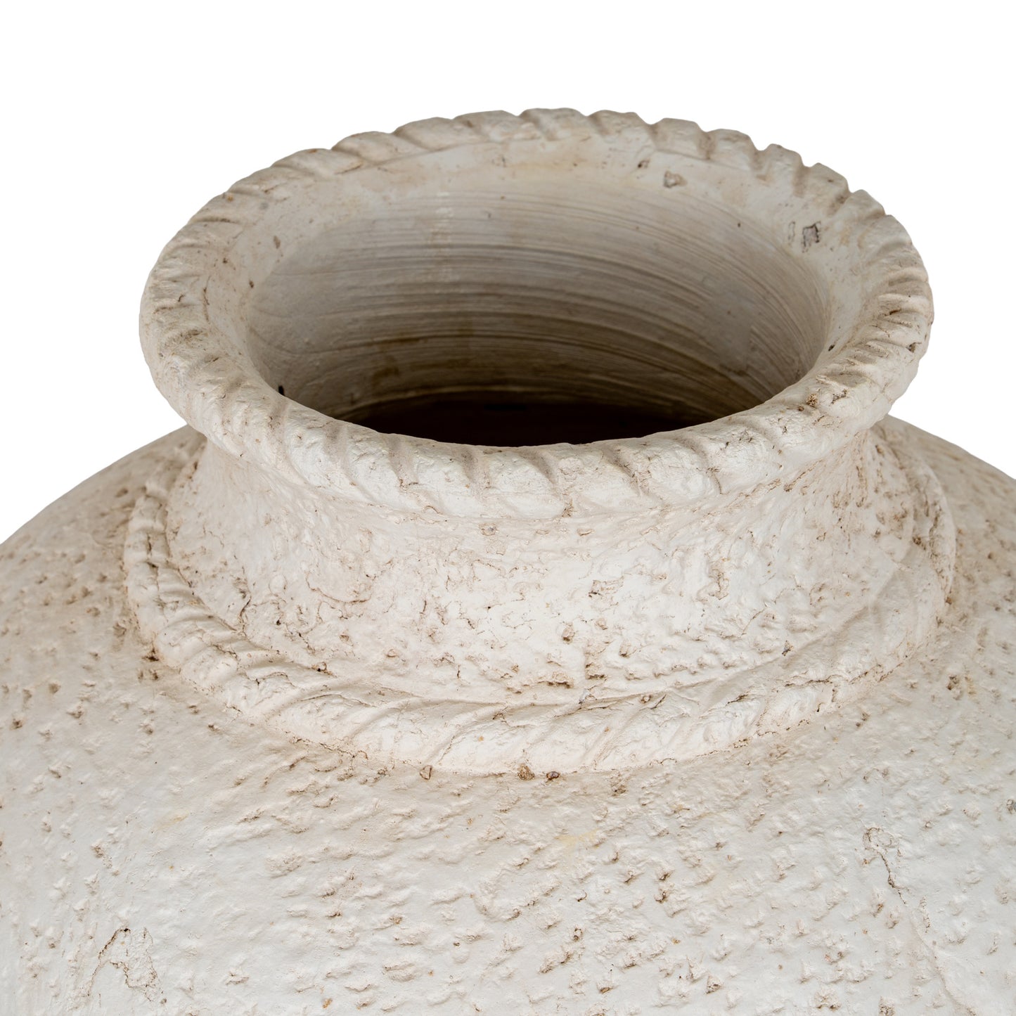 Beige Large Olympia Terracotta Vase