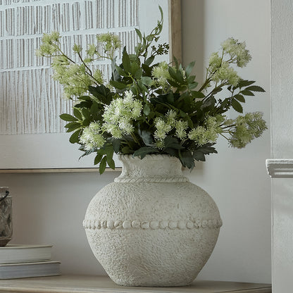 Beige Large Olympia Terracotta Vase