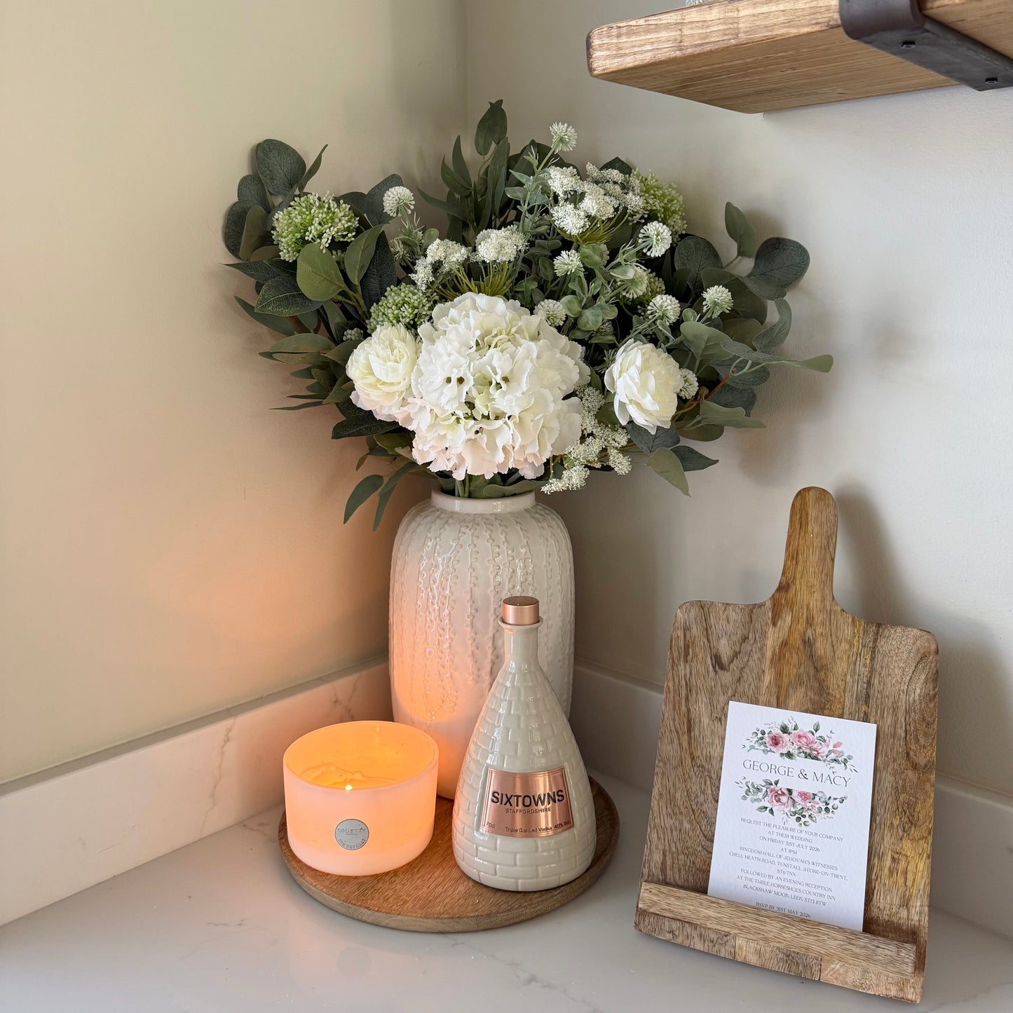 Florence Faux Flower Arrangement