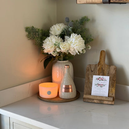 White Meadow Faux Arrangement