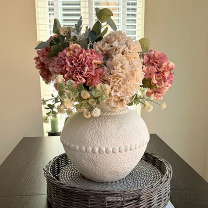 Matilda - Dusky Pink & Oyster Hydrangea Bouquet