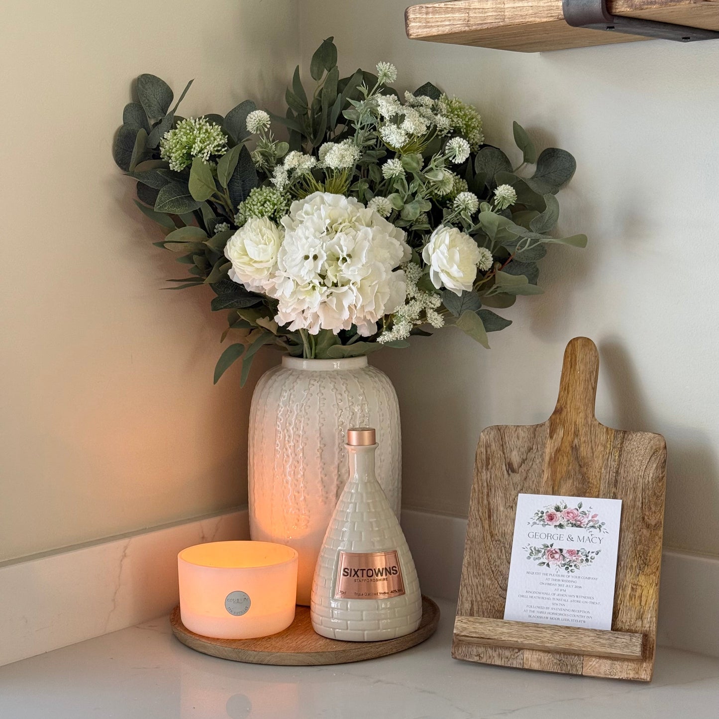 Florence Faux Flower Arrangement
