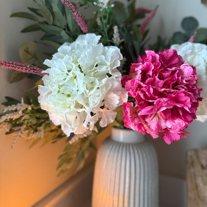 Elodie - Hot Pink Hydrangea Bouquet