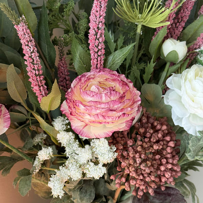 Rosie Pink Wildflower Bouquet