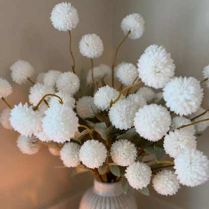 White PomPom Sprays