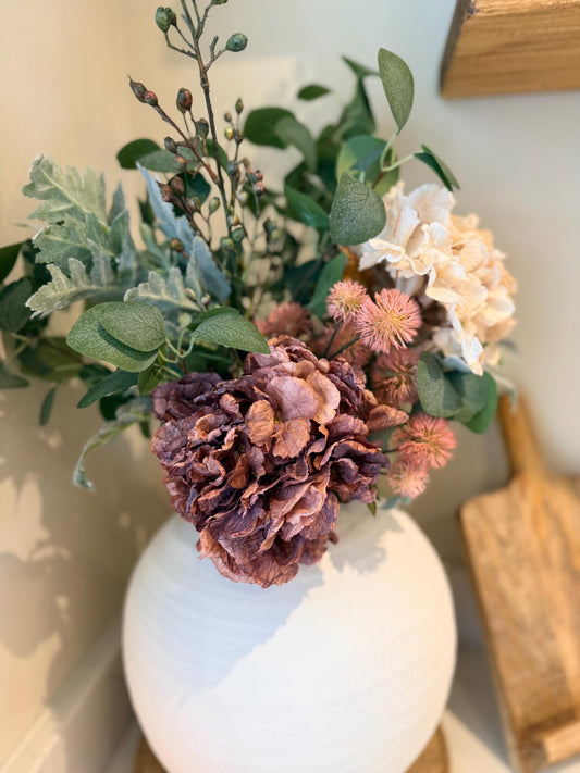 Ava – Handmade Luxury Silk Autumn Floral Bouquet Arrangement - NalaWillowCo