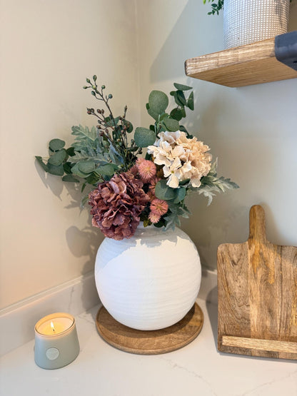 Ava – Handmade Luxury Silk Autumn Floral Bouquet Arrangement - NalaWillowCo