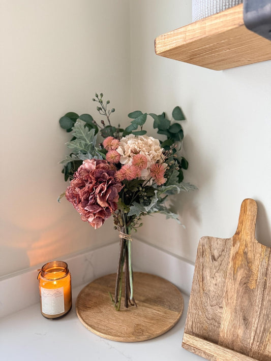 Ava – Handmade Luxury Silk Autumn Floral Bouquet Arrangement - NalaWillowCo