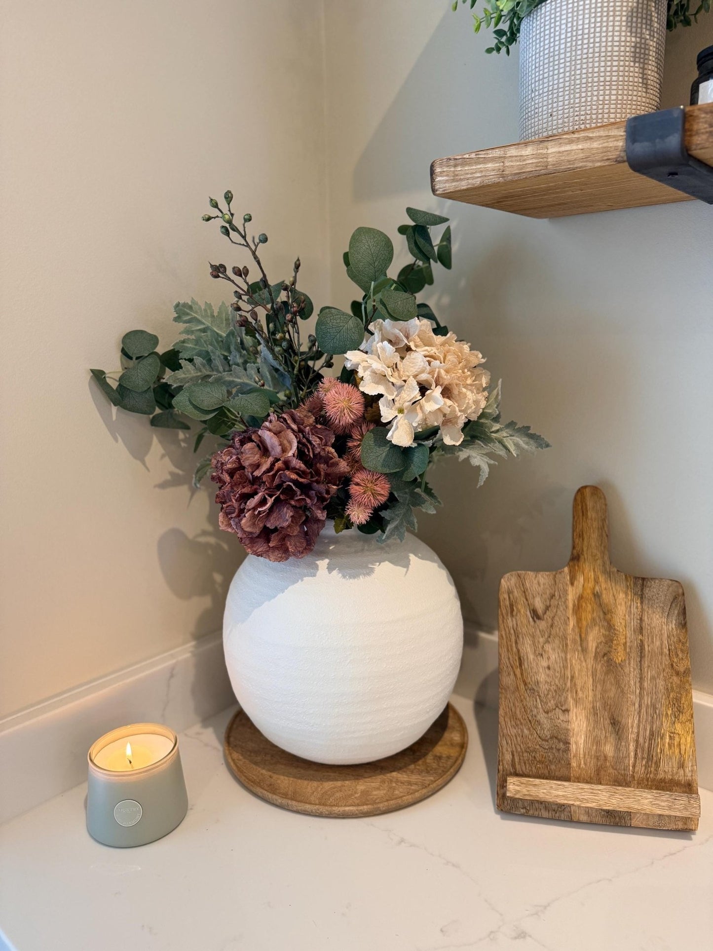 Ava – Handmade Luxury Silk Autumn Floral Bouquet Arrangement - NalaWillowCo