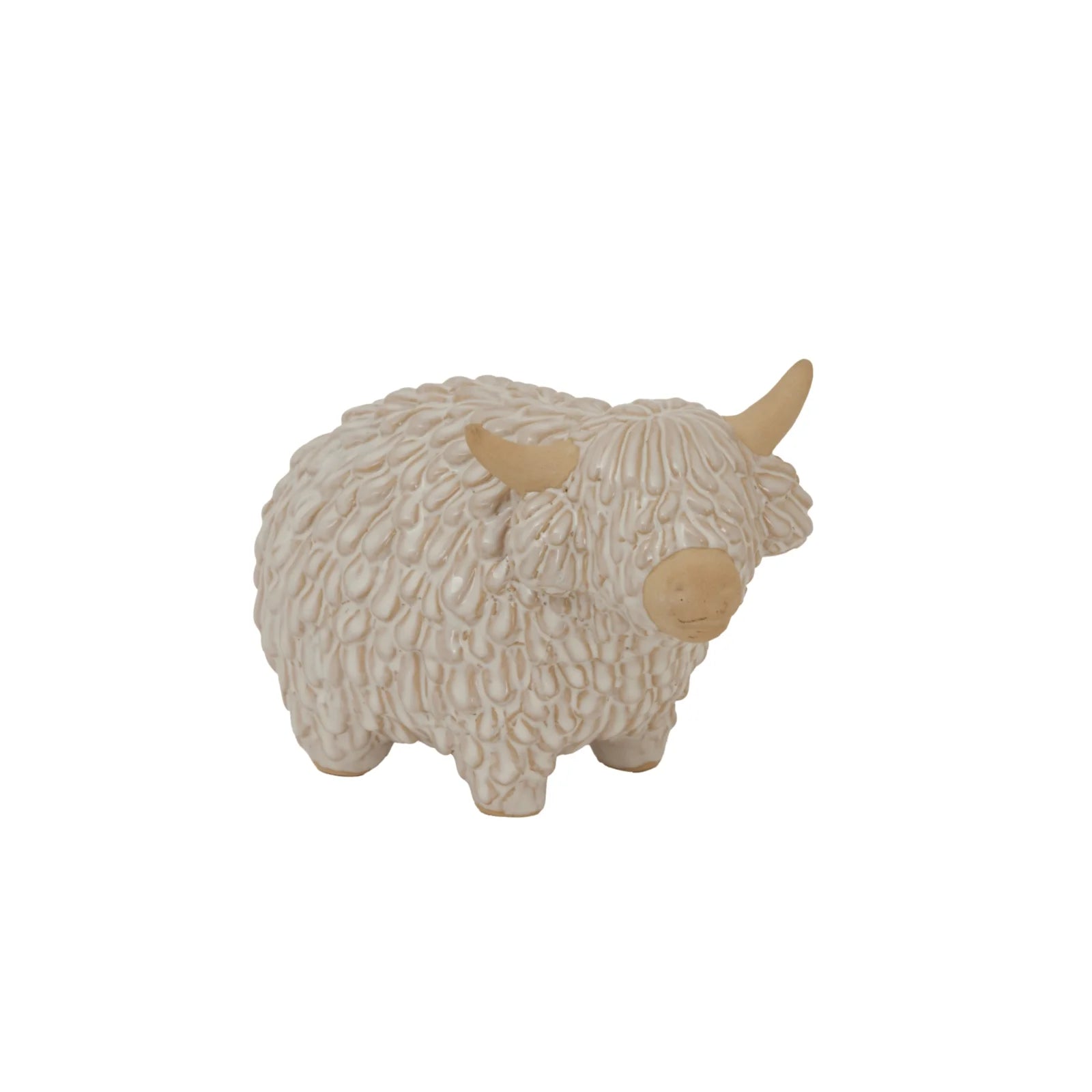 Ceramic Highland Cow Ornament - NalaWillowCo