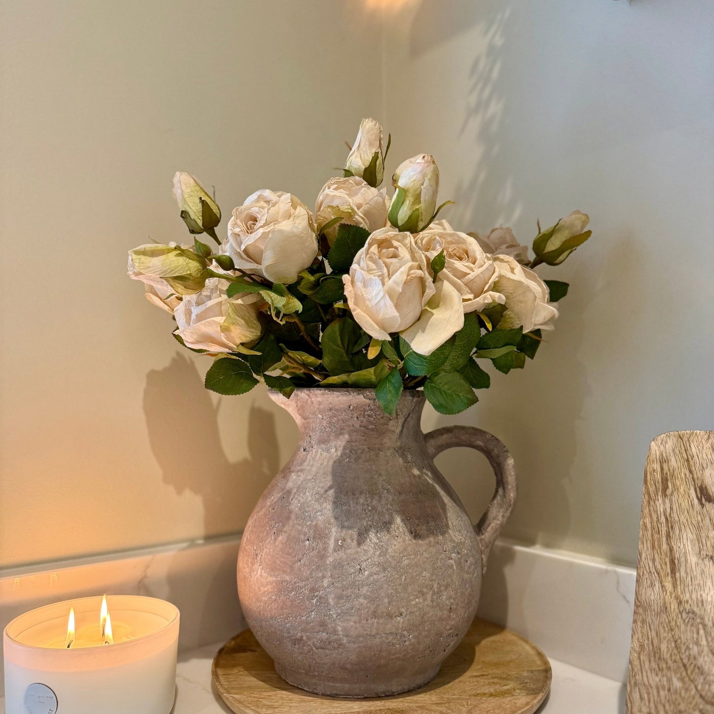Dry Look Blush Oyster Rose Sprays - NalaWillowCo