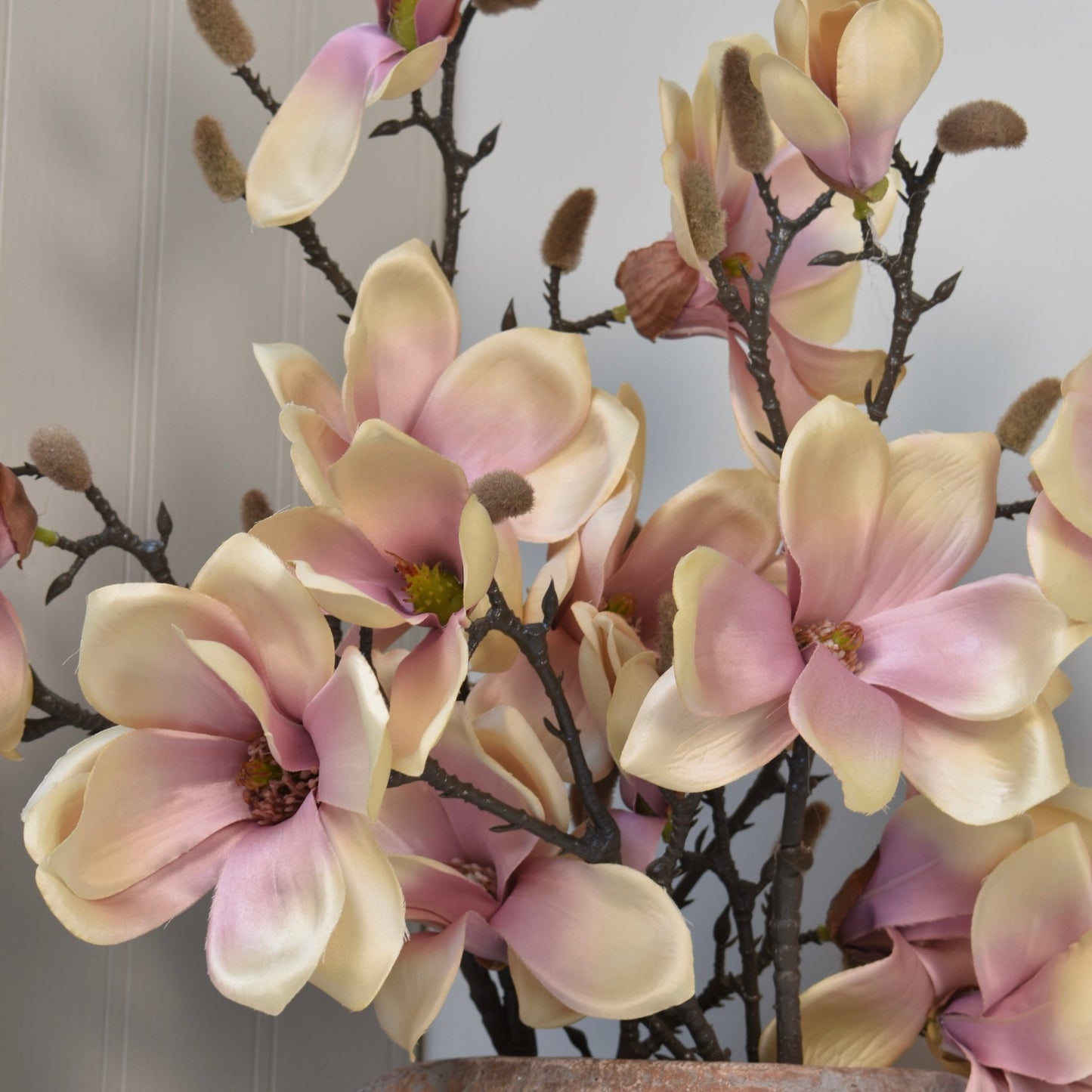 Eloise Cream Magnolia Stem - NalaWillowCo