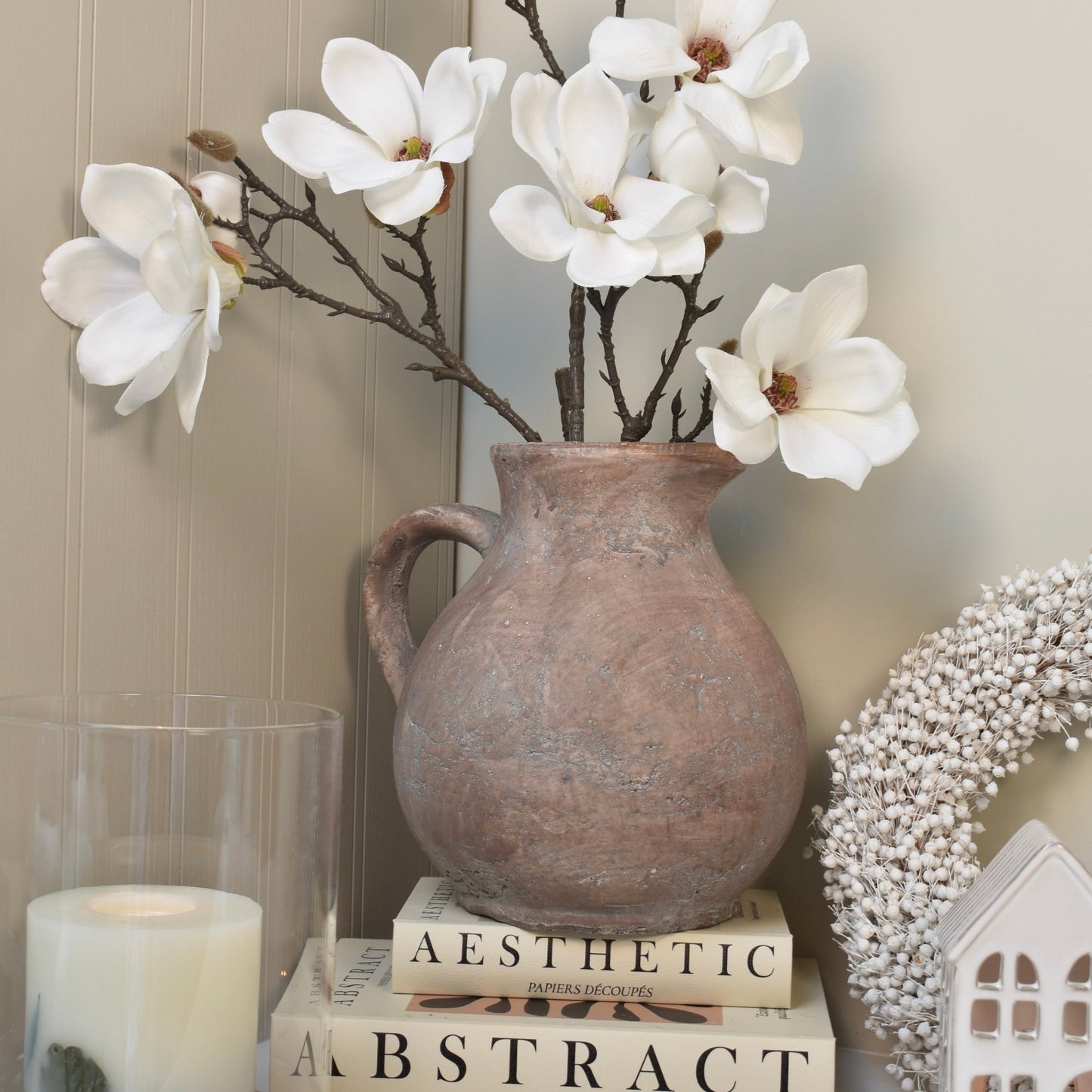 Eloise Ivory Magnolia Stem - NalaWillowCo