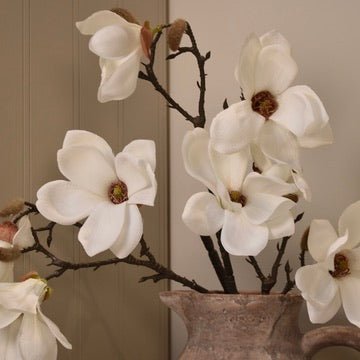 Eloise Ivory Magnolia Stem - NalaWillowCo