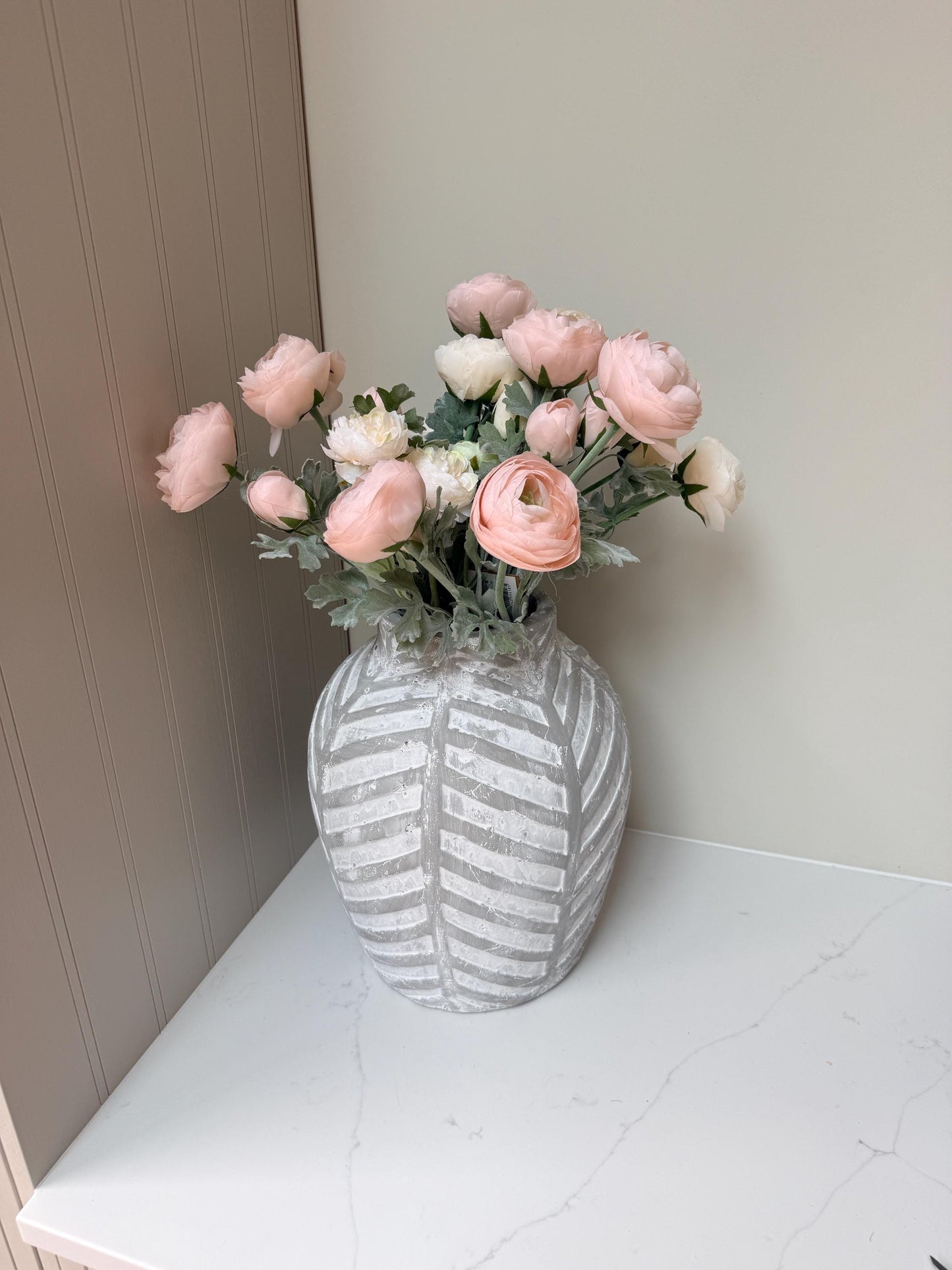 Bloomville Stone Vase