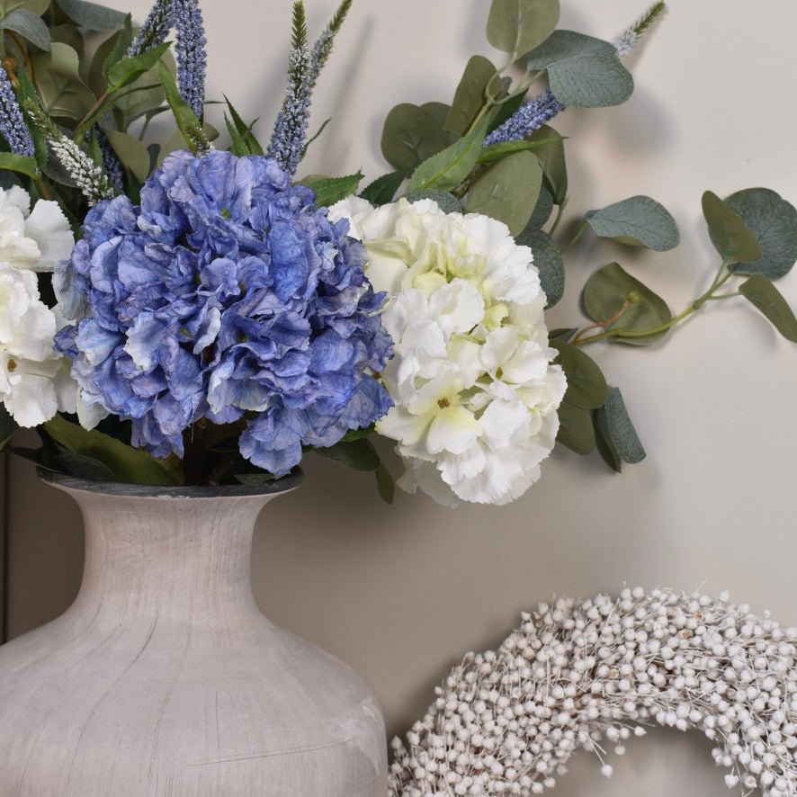 Hyacinth - Blue Hydrangea Bouquet - NalaWillowCo