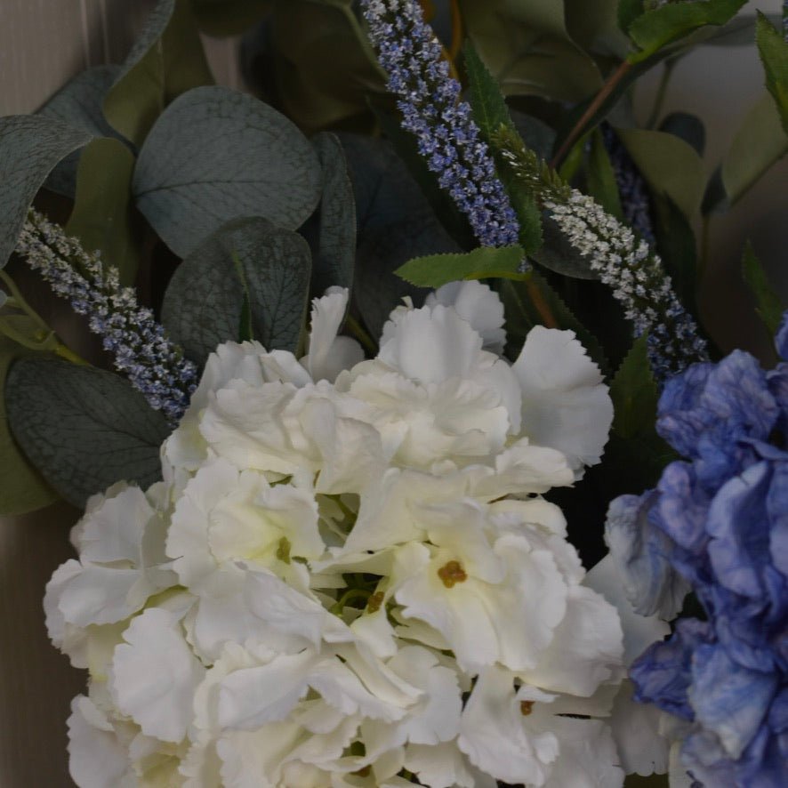 Hyacinth - Blue Hydrangea Bouquet - NalaWillowCo
