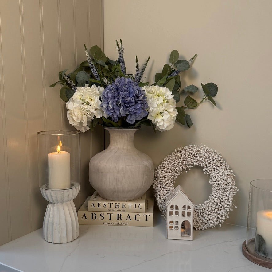 Hyacinth - Blue Hydrangea Bouquet - NalaWillowCo