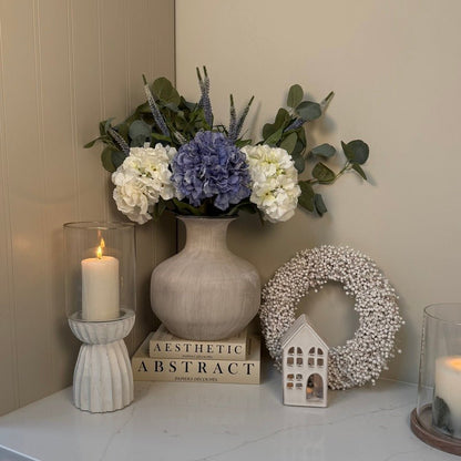 Hyacinth - Blue Hydrangea Bouquet - NalaWillowCo
