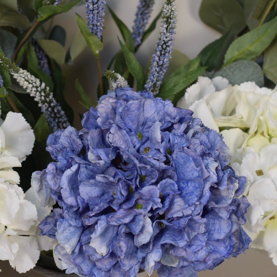Hyacinth - Blue Hydrangea Bouquet - NalaWillowCo
