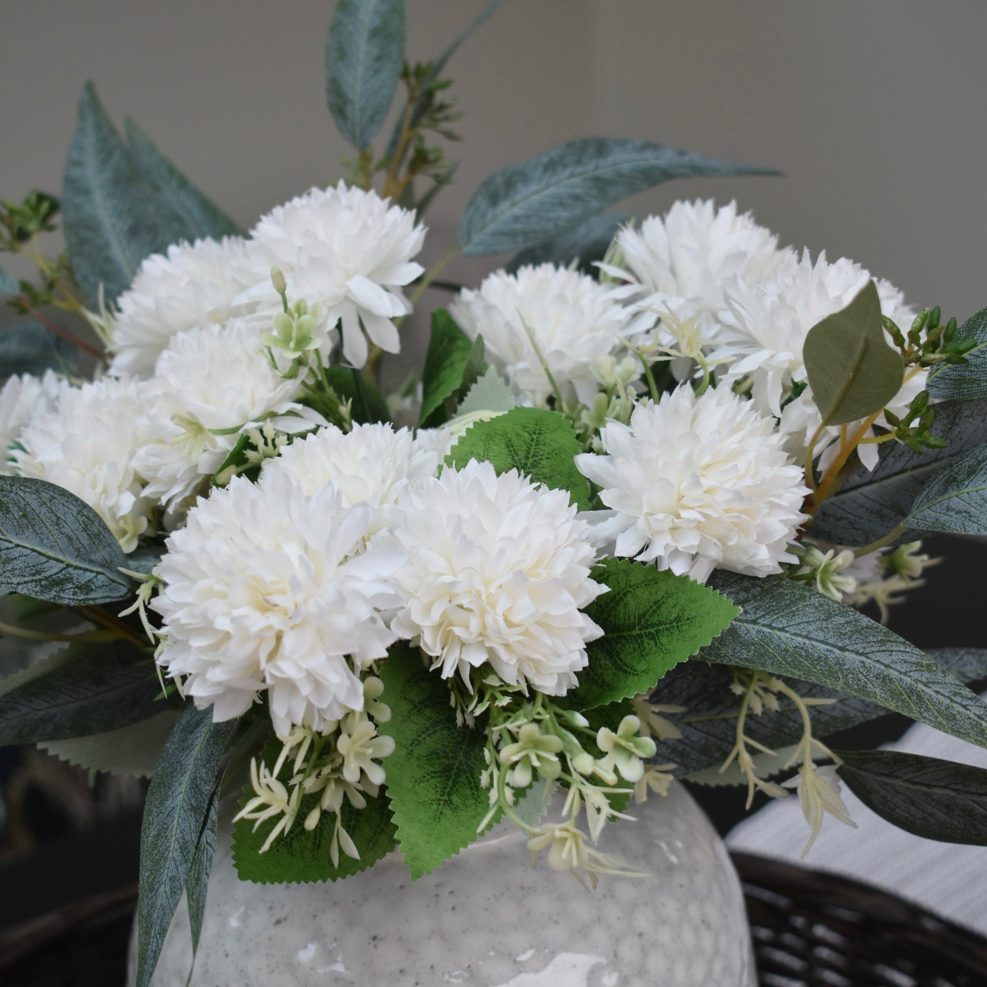 Ivory Bloom Hydrangea Bouquet - NalaWillowCo