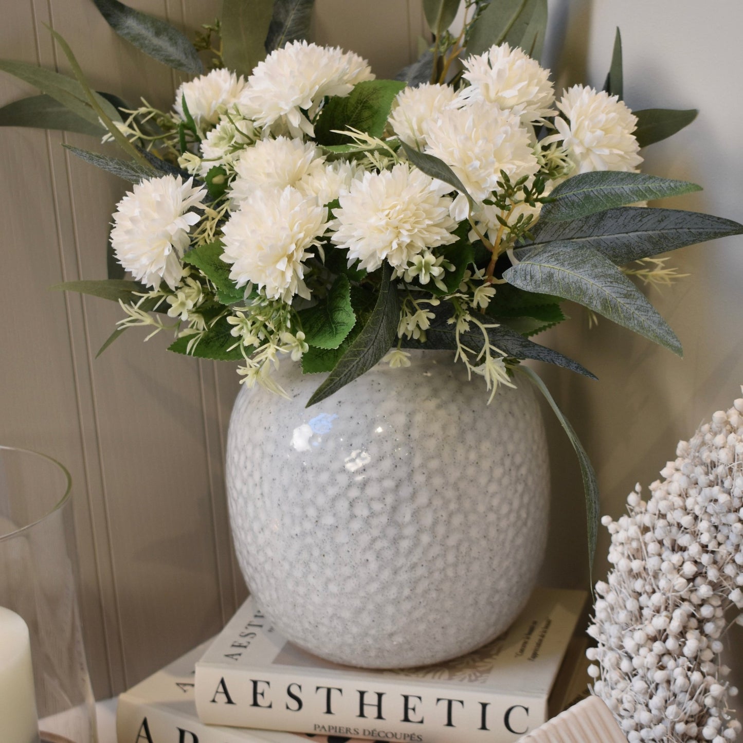 Ivory Bloom Hydrangea Bouquet - NalaWillowCo