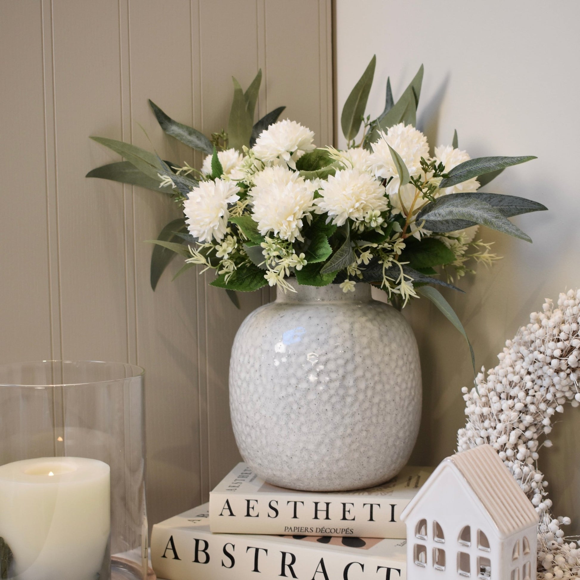 Ivory Bloom Hydrangea Bouquet - NalaWillowCo