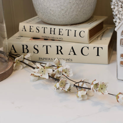Ivory Cherry Blossom Sprays - NalaWillowCo