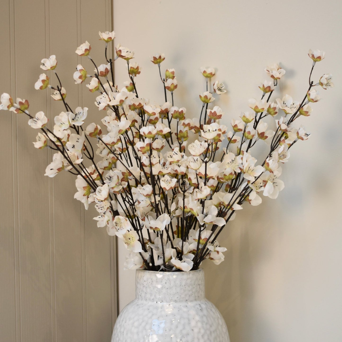 Ivory Cherry Blossom Sprays - NalaWillowCo