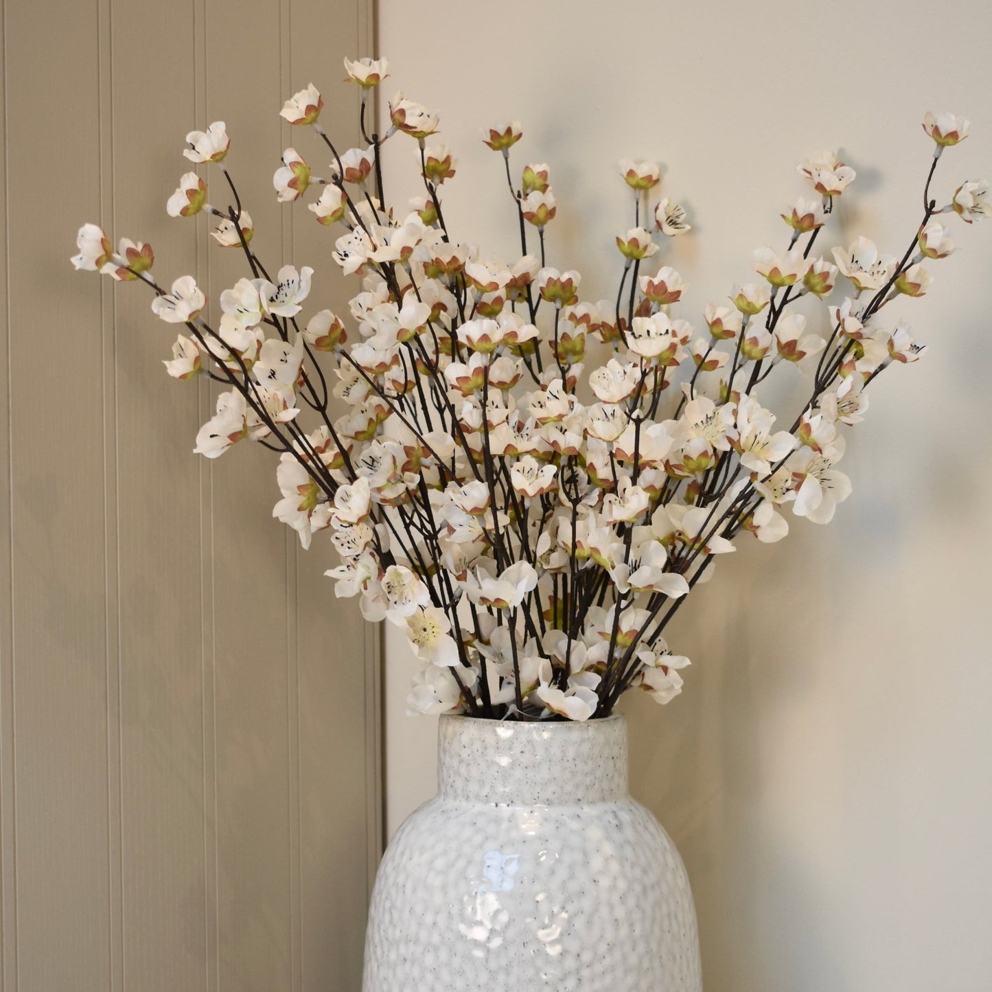 Ivory Cherry Blossom Sprays - NalaWillowCo