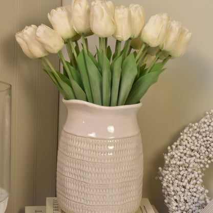 Ivory Tulip Stems - NalaWillowCo