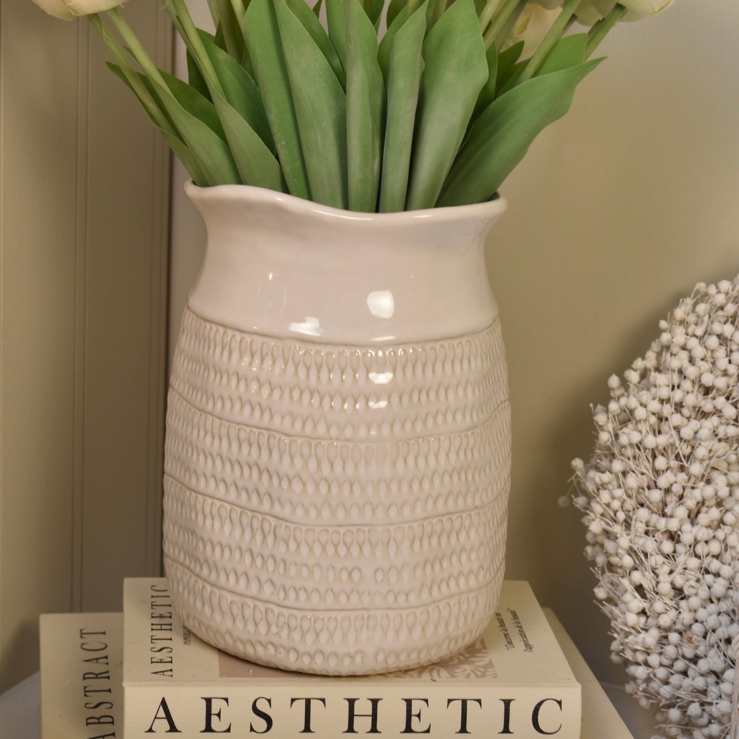 Ivory Tulip Stems - NalaWillowCo