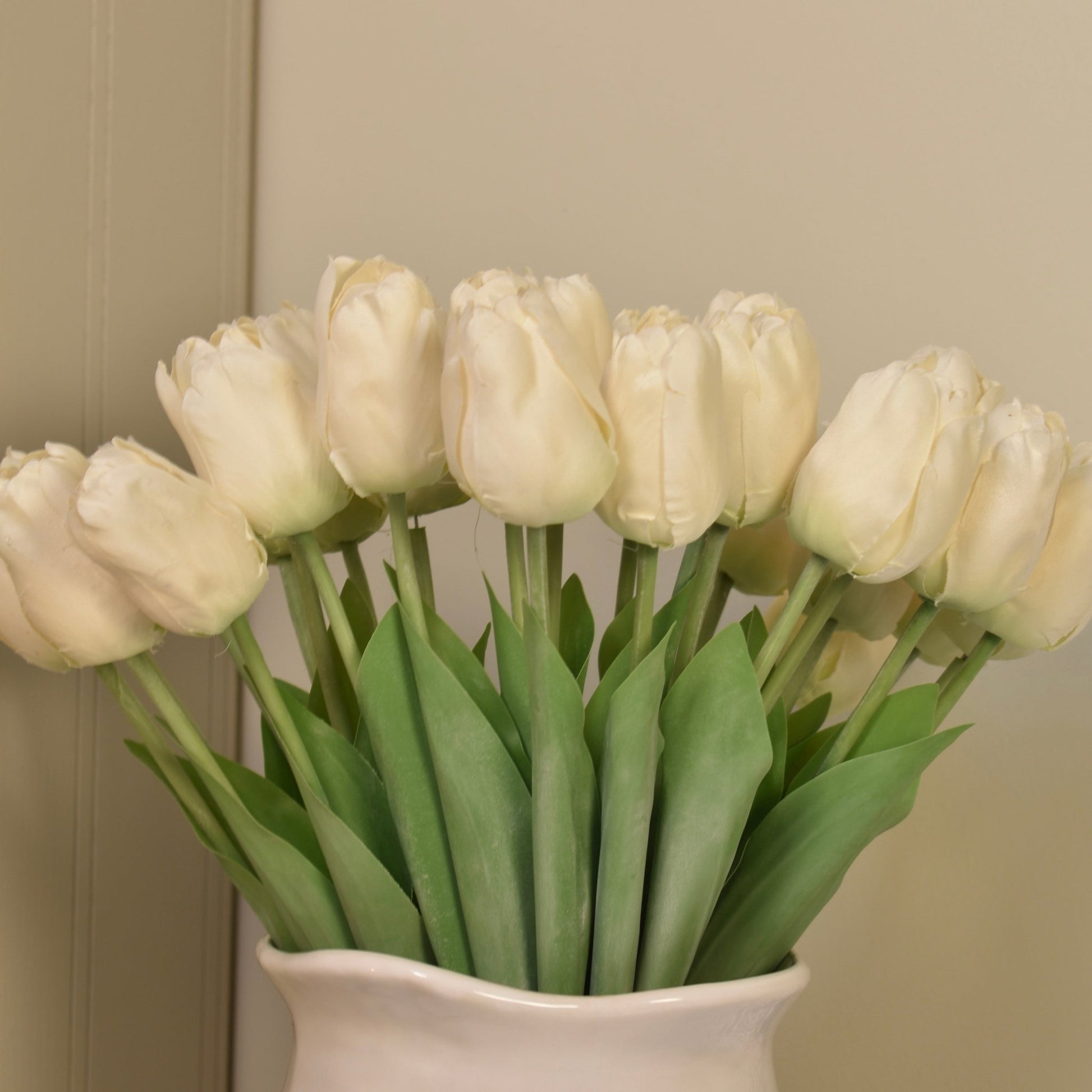 Ivory Tulip Stems - NalaWillowCo