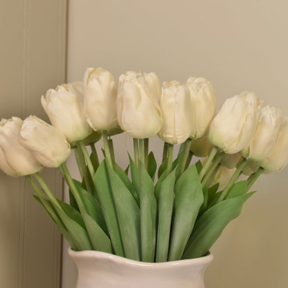 Ivory Tulip Stems - NalaWillowCo