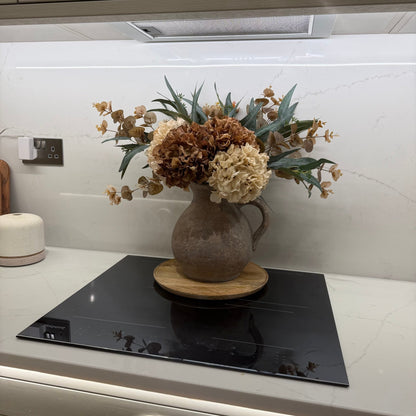 Lou - Cappuccino & Blush Hydrangea Arrangement - NalaWillowCo