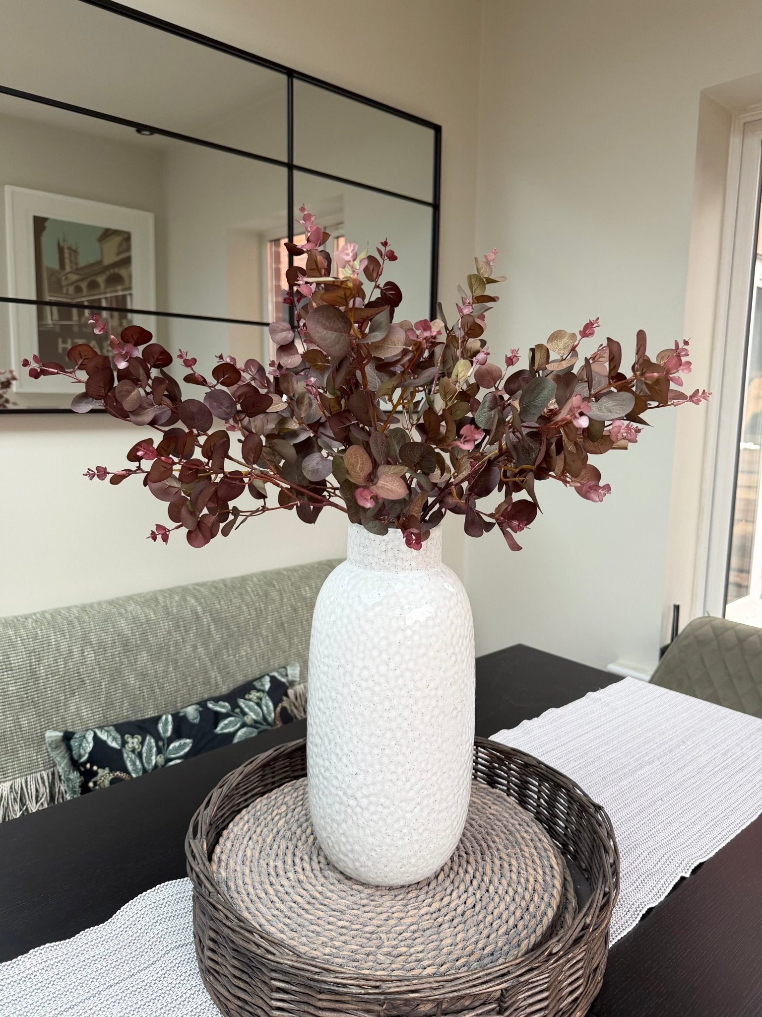 Luxury Wine Burgundy Eucalyptus Stem - NalaWillowCo