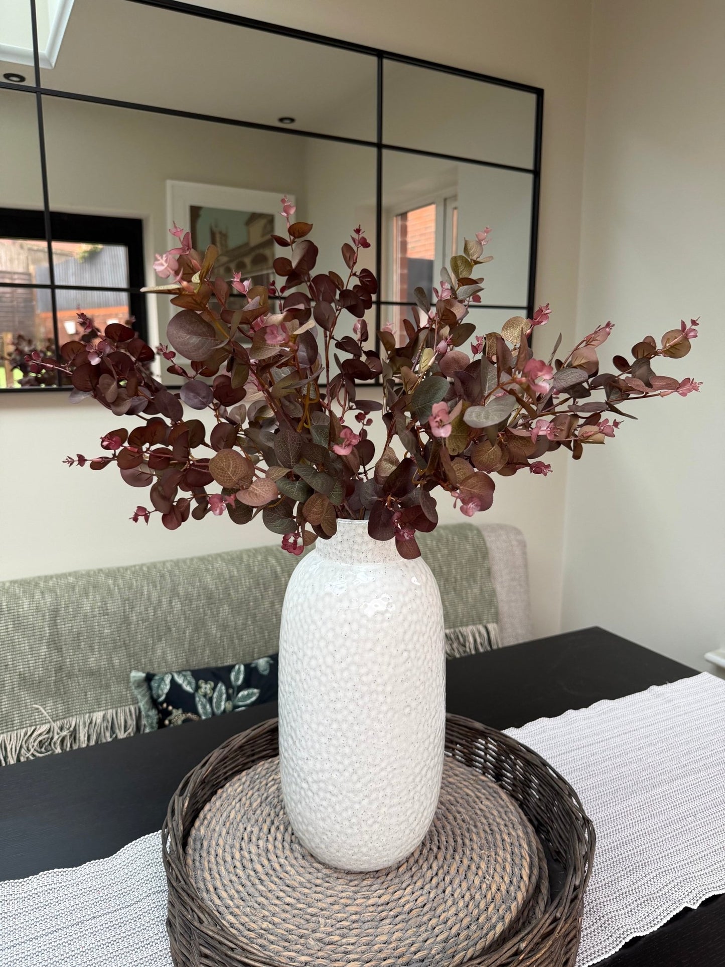 Luxury Wine Burgundy Eucalyptus Stem - NalaWillowCo