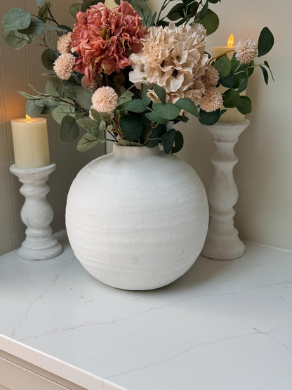 Maeva – Handmade Luxury Silk Autumn Floral Bouquet Arrangement - NalaWillowCo