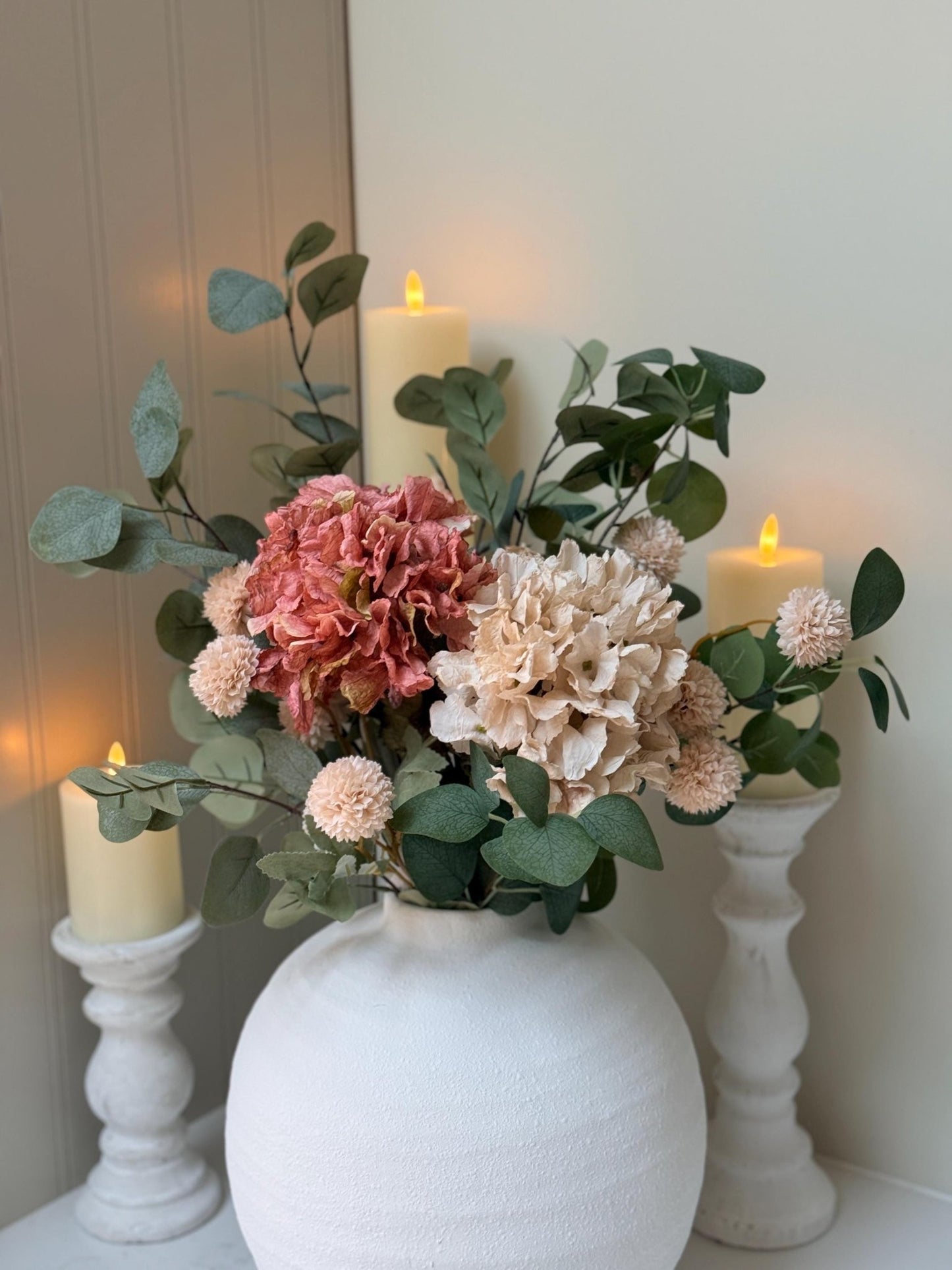 Maeva – Handmade Luxury Silk Autumn Floral Bouquet Arrangement - NalaWillowCo