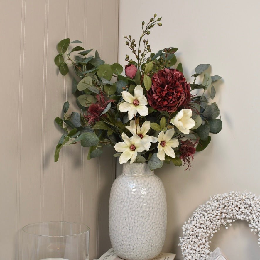 Magnolia & Peony Bloom Bouquet - NalaWillowCo